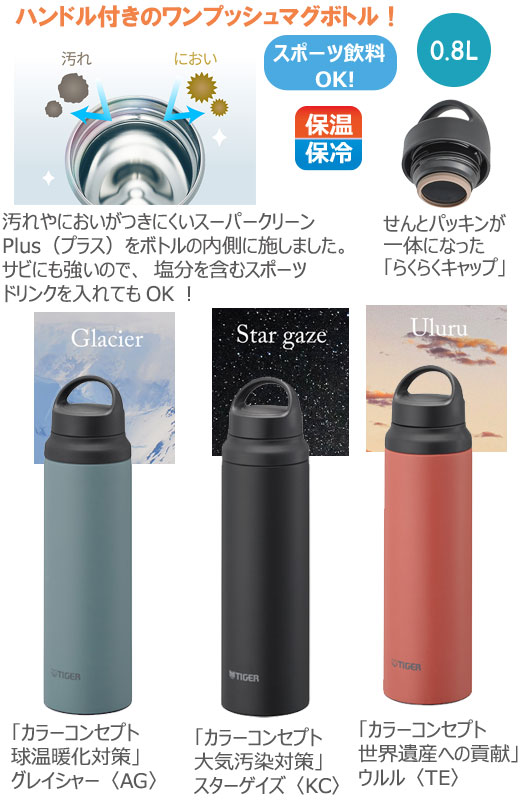 TIGERʥˡǮܥȥ롡0.8LMCZ-G080