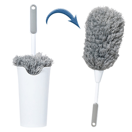 収納ケース付きハンディモップ