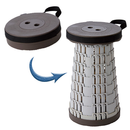 伸縮式スツール