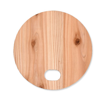 丸うちわ(節有) 印刷代込み