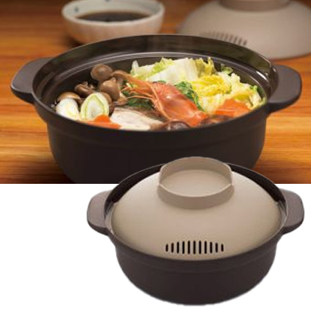 レンジでひとり用鍋