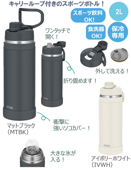 THERMOS �����⥹ ������Ǯ���ݡ��ĥܥȥ롡FJU-2001��2L