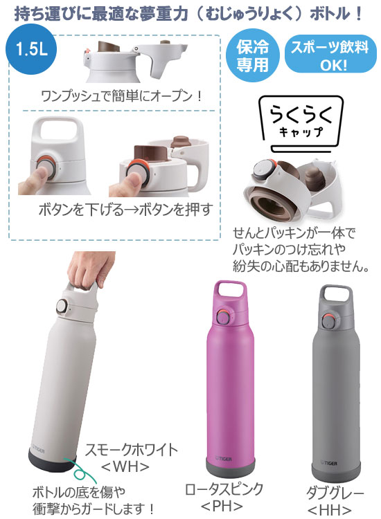 TIGER�ʥ��������ˡ�������Ǯ�ܥȥ롡1.5L��MTA-H150