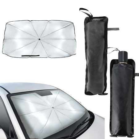 傘型カーサンシェード(収納ポーチ付き)