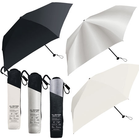 UVレイズ晴雨兼用軽量折りたたみ傘 は販促品・記念品の名入れは