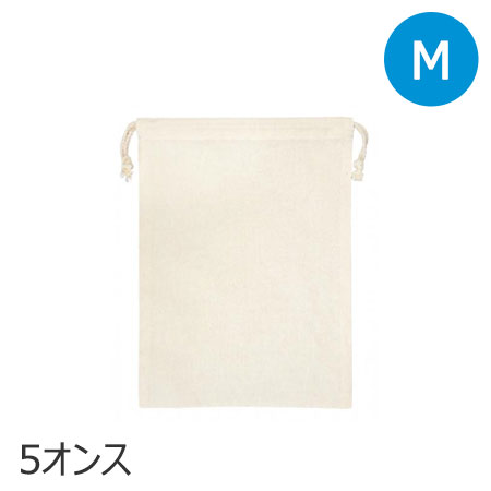 リサイクルコットン巾着M